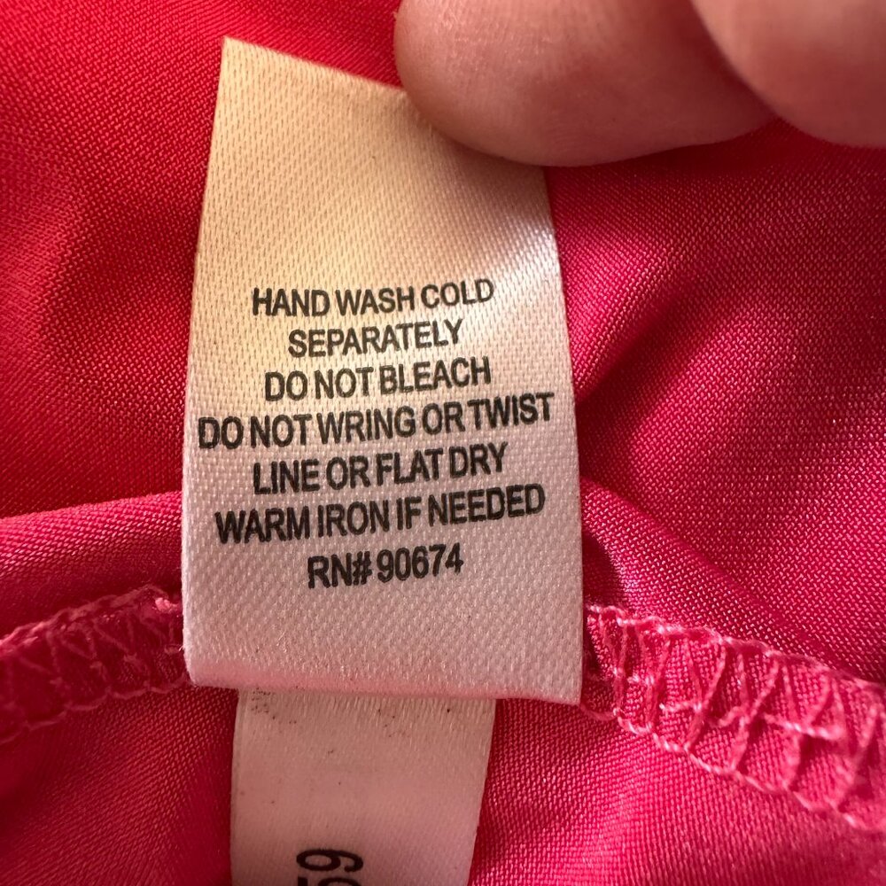 Boston Proper bright pink blouse; Small - Picture 10 of 12